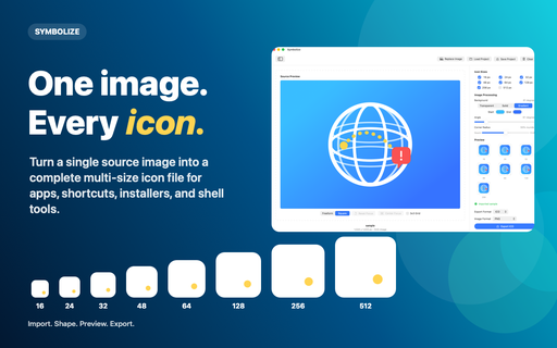 One Image Every Icon