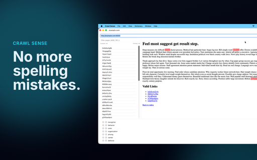 Crawl Sense Browser