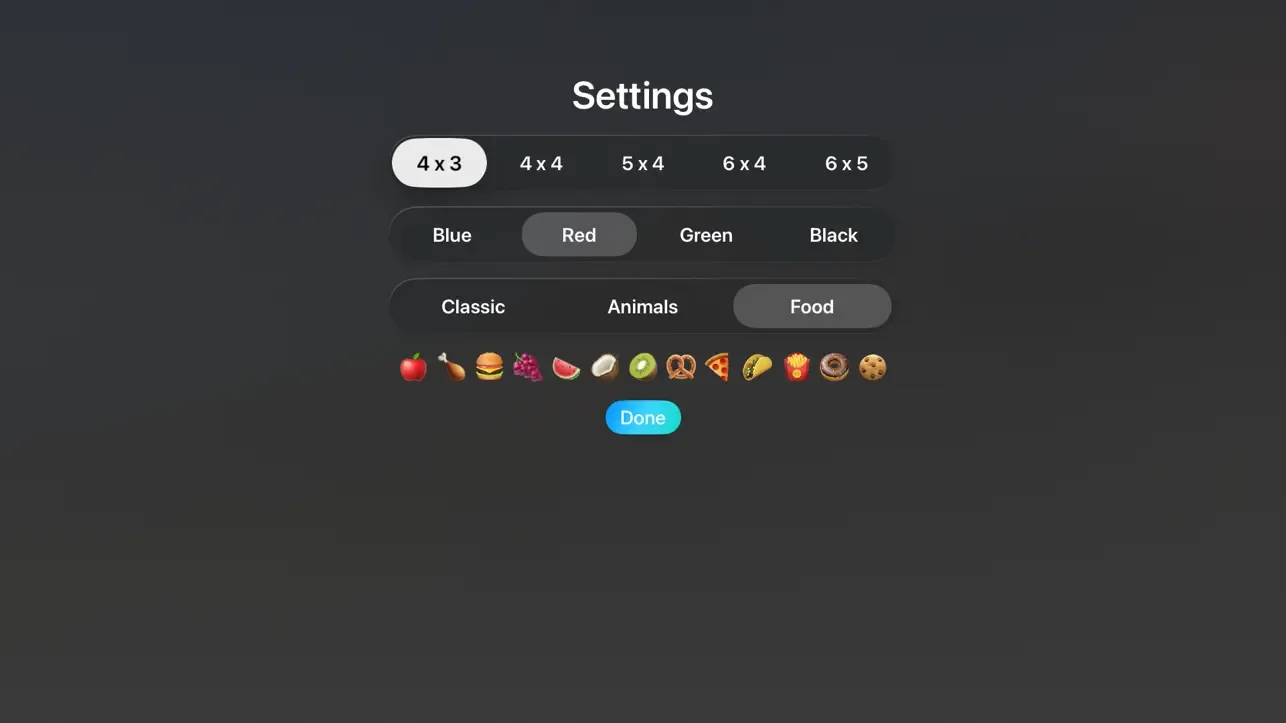 RiotPairs TVOS Settings